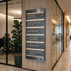 Internal Direction Signage