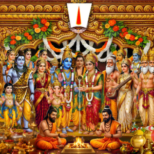 Srinivasa Kalyanam Divine Wedding Artwork Frame
